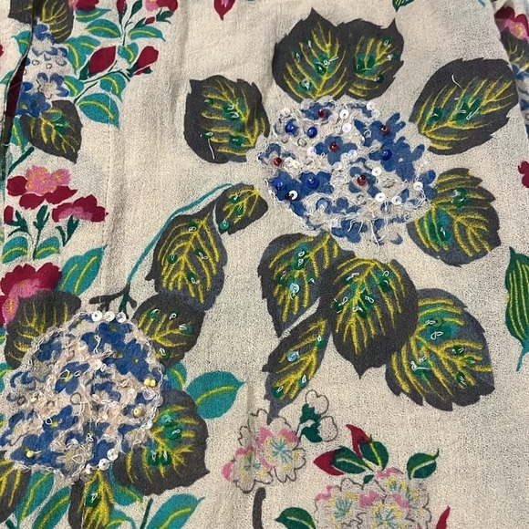 Free People Latimer Kimono In Neutral Combo Size XS NWT - Picture 4 of 11